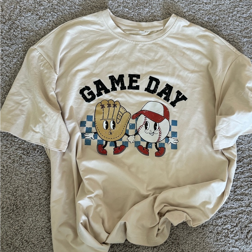 Game day baseball tee!